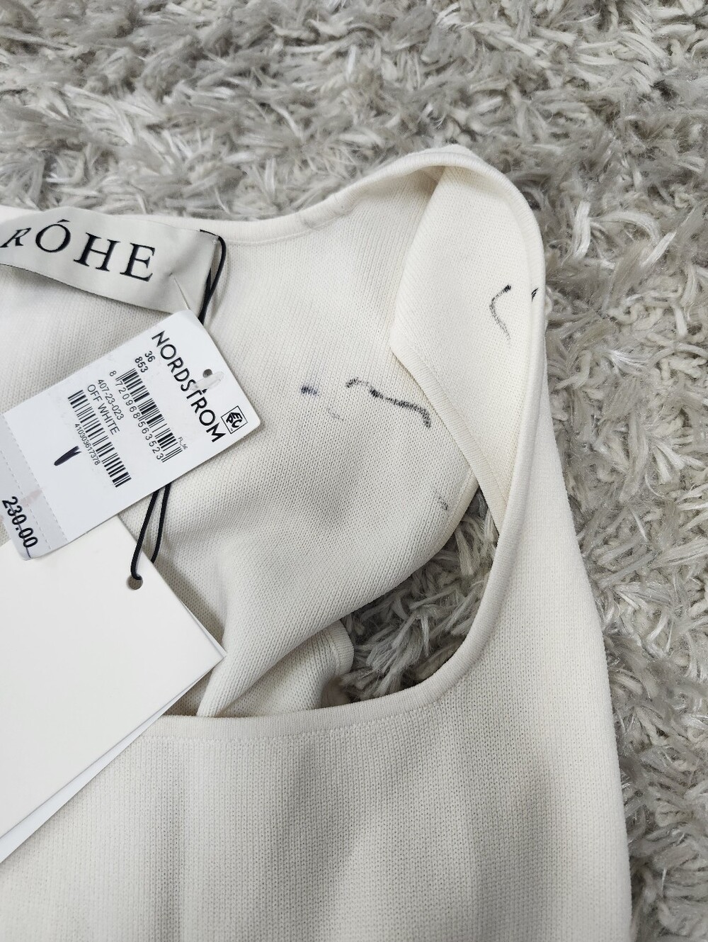 ROHE Off White Tanl Size 36 - Picture 9 of 12